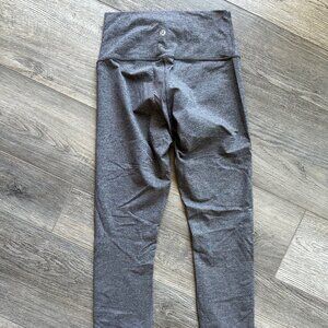 Lululemon Wunder Under Graphite Grey Leggings